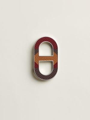 Chaine d'Ancre Marqueterie brooch