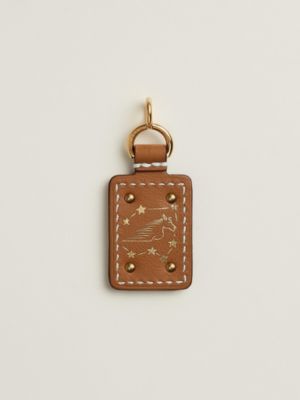 Les Curiosites Carte Postale pendant charm , View: Back, back, view 4 of 7