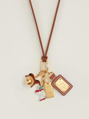 Les Curiosites Carte Postale pendant charm , View: front, front, view 7 of 7