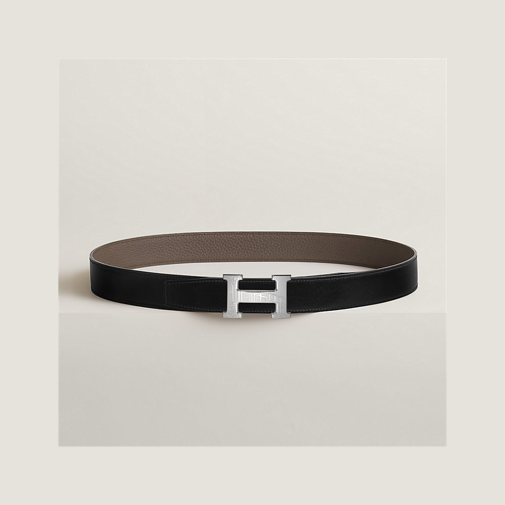 5382 Faubourg belt buckle & Reversible leather strap 32 mm | Hermès UK