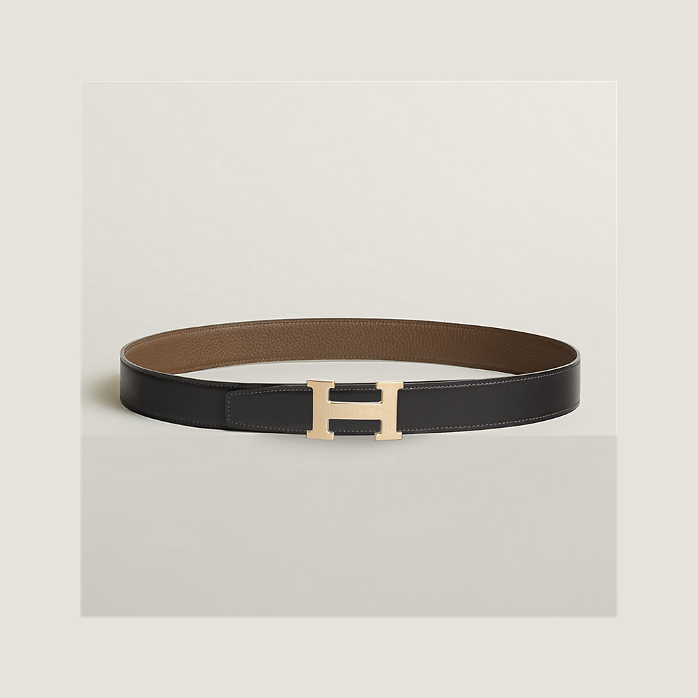 5382 Faubourg belt buckle & Reversible leather strap 32 mm | Hermès Canada