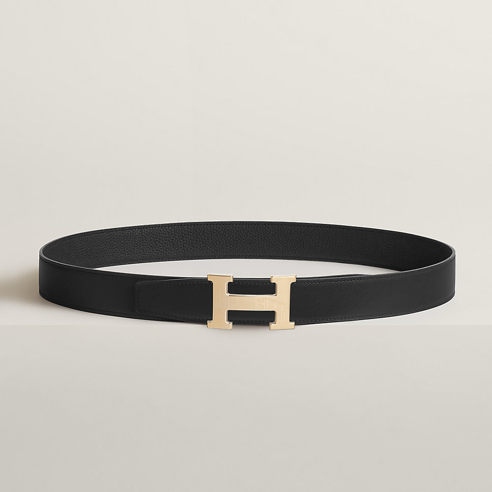 5382 Faubourg belt buckle & Reversible leather strap 32 mm | Hermès ...