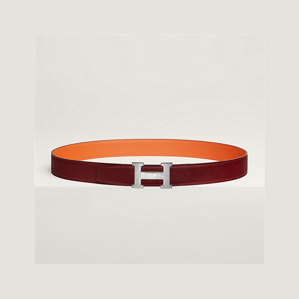 5382 Faubourg belt buckle & Reversible leather strap 32 mm | Hermès UK