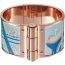 Balade en Berline hinged bracelet, Miami