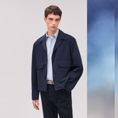 Hermès [Used] Hermes HERMES quilted batting jacket blouson