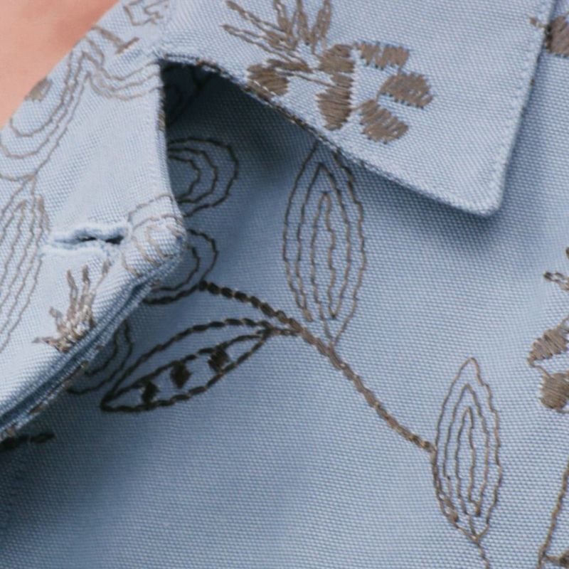 唯一無二の個性をまとう HERMES Fleurs technique 半袖シャツ Fleurs technique
