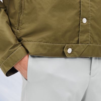 "Pique plie" buttoned jacket
