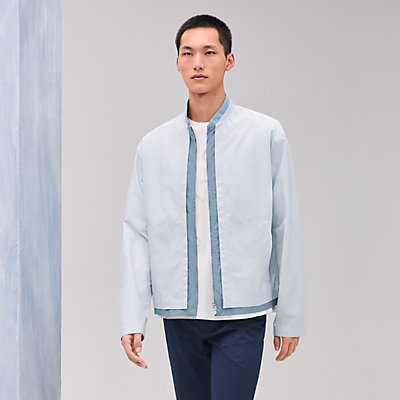 Zipped hooded jacket | Hermès USA Zipped hooded jacket | Hermès USA