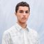 "Fragments Equestres" straight cut shirt, brume, no stock