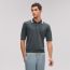 Camisa polo "Rayures & twist", orage