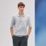 Camisa polo "Big maillon", brume