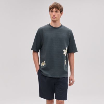 "Fleurs Zigzag" T Shirt