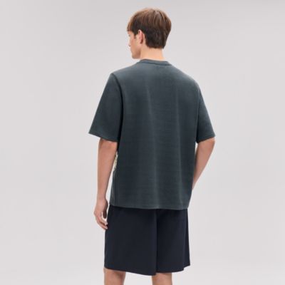 "Fleurs zigzag" t-shirt