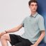 Camisa polo "Piqûres sellier", nuage