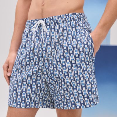 "Quadri'H" swim trunks