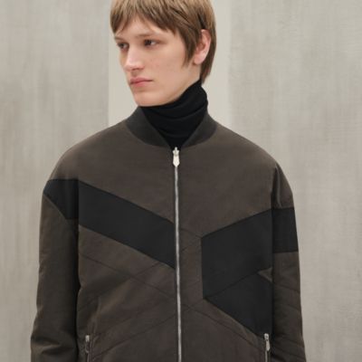 エルメス ジャンバー エルメス 2023 S/S メンズ ハーフジッププルオーバー ブルゾン