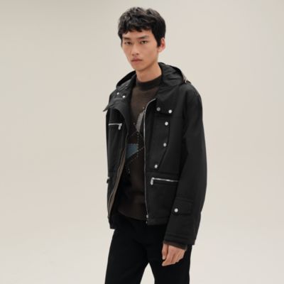 エルメス トラックパンツ ジャージ ウールパンツ HERMES 黒 ブラック