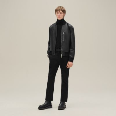 新品未使用】エルメス 25秋冬新作 ブルゾン カーディガン Hポケット