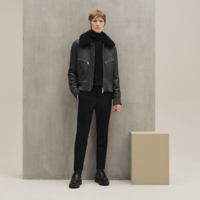 【新品未使用】エルメス　25秋冬新作　ブルゾン　カーディガン　Hポケット 24090716.jpg