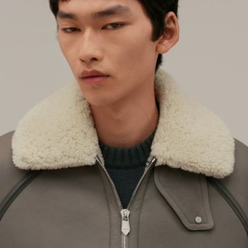 ジャケット・アウター 2020ss HERMES White blouson jacket ジャケット・アウター 2020ss HERMES White blouson jacket