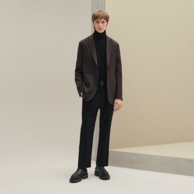 ジャケット・アウター HERMES 2021SS WITH LEATHER H POCKETS ジャケット・アウター HERMES 2021SS WITH LEATHER H POCKETS Zipped