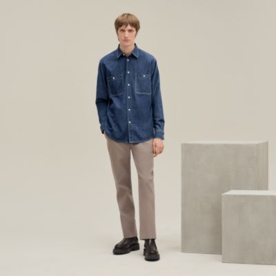 HERMES-PARIS 長袖シャツ M Hermès Shirts for Men | Hermès USA