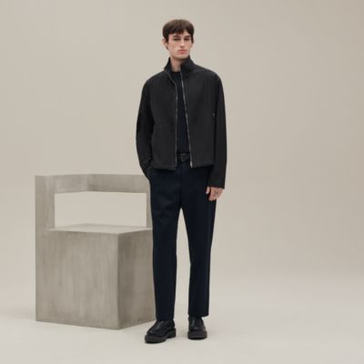 エルメス カシミヤ ジャケット 36 ブラック 栄】【HERMES】エルメス ブルゾン アウター サイズ36 カシミヤ