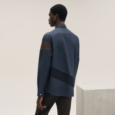 ［新品］HERMES エルメス ライトブルー ドレスシャツ 38/15 新品］HERMES エルメス ライトブルー ドレスシャツ 38/15 新品］HERMES