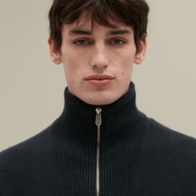 Maillon Chaine d'Ancre♪【 HERMES 】フード付きジャケット Cashmere 