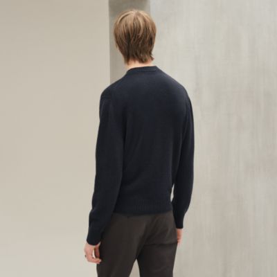 タイムセール❗【新品】HERMES ニット ジャケット Hポケット ブルゾン 新色♡】HERMES ニットジャケット ロゴ (HERMES/ジャケット