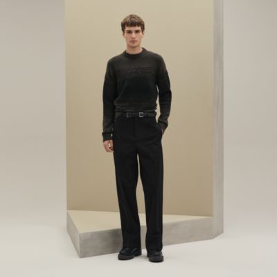 Carreaux Ondes scarf - Brown | Hermès USA