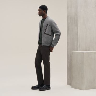 ダイアンLOVER❤️　エルメス ジップアップセーター カーディガン ニット ダイアンLOVER❤️ エルメス ジップアップセーター カーディガン