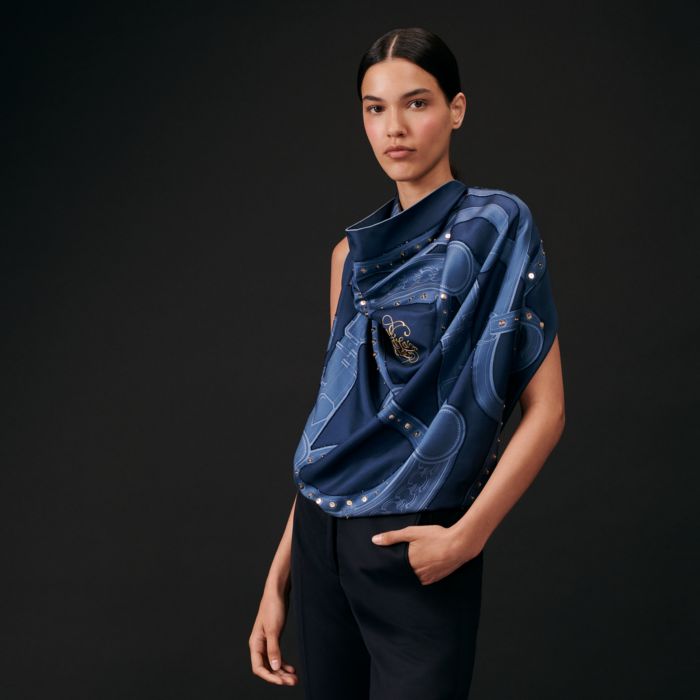 Louis Vuitton Monogram Womens Knit & Fur Scarves 2022-23FW, Brown