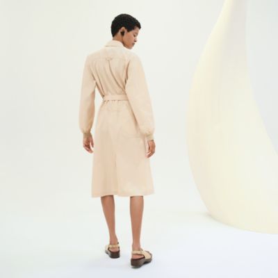 Asymmetric mixed leather coat