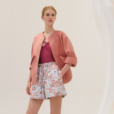 Jacket with equestrian details