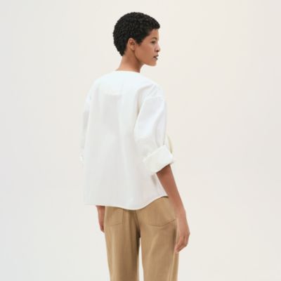 Jacket with equestrian details