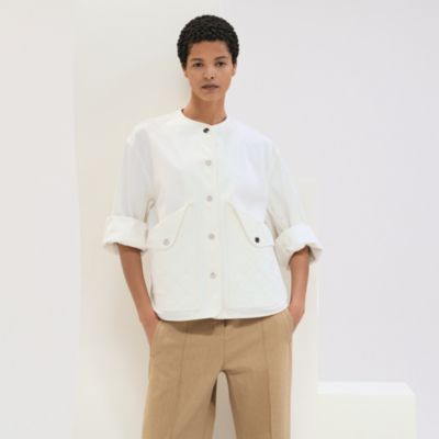 Jacket with equestrian details