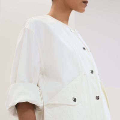 Jacket with equestrian details