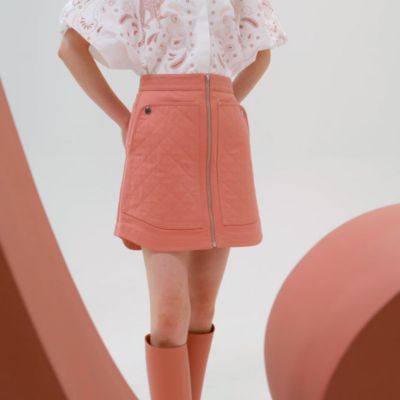 Mini-jupe details equestres♪【 HERMES 】スカート Mini-jupe détails équestres | Hermès France