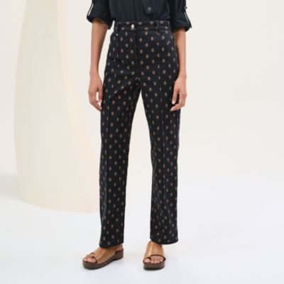 "Chaine d'Ancre" pleated pants