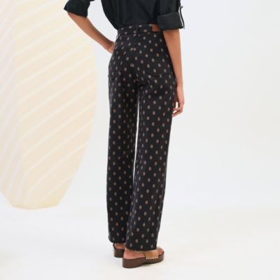 "Chaine d'Ancre" pleated pants