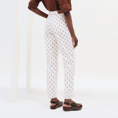 "Chaine d'Ancre" pleated pants