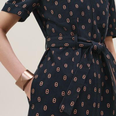 "Chaine d'Ancre" denim dress