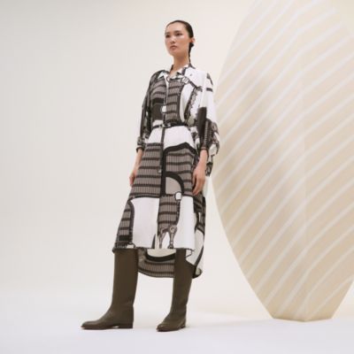 "Coaching Remix" caftan dress