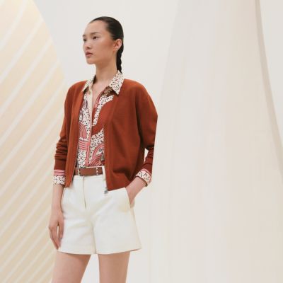 ボヘミアンショートドレス ガーゼ・モザイク | Hermès ボヘミアンショートドレス ガーゼ・モザイク | Hermès