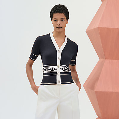 マイクロTシャツ 《ボルデュック・チェック》 | Hermès マイクロTシャツ 《ボルデュック・チェック》 | Hermès