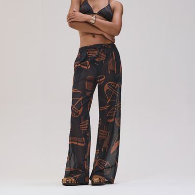 "Thalassa Tattoo" beach pants