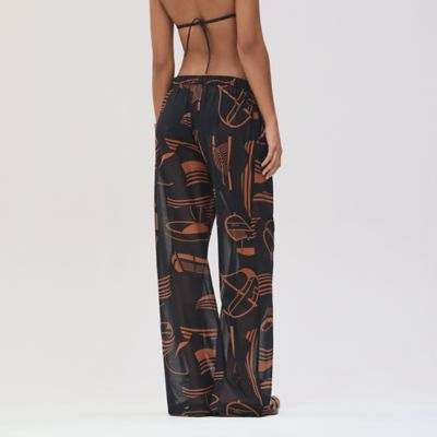"Thalassa Tattoo" beach pants