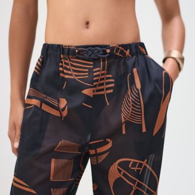"Thalassa Tattoo" beach pants