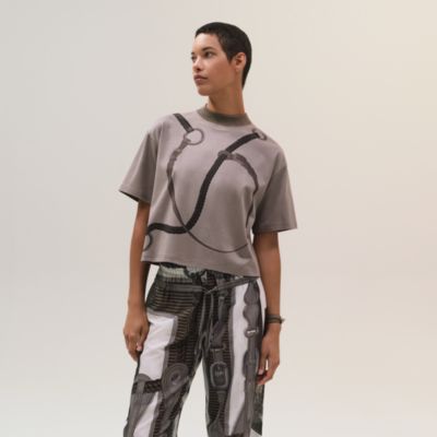 "Coaching Remix" boxy fit t-shirt
